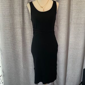 Shein  Black Backless Midi Women’s Dress Size Large